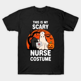 Halloween Scary Nurse Costume T-Shirt